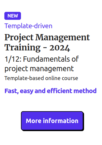 Project Management Training - 2024